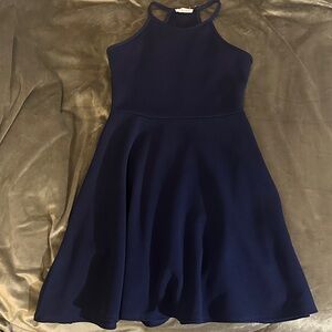 Olivia Rae Midnight Blue Formal Kids Dress